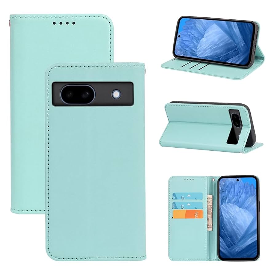 Google Pixel 8a ミントグリーン ケース付き